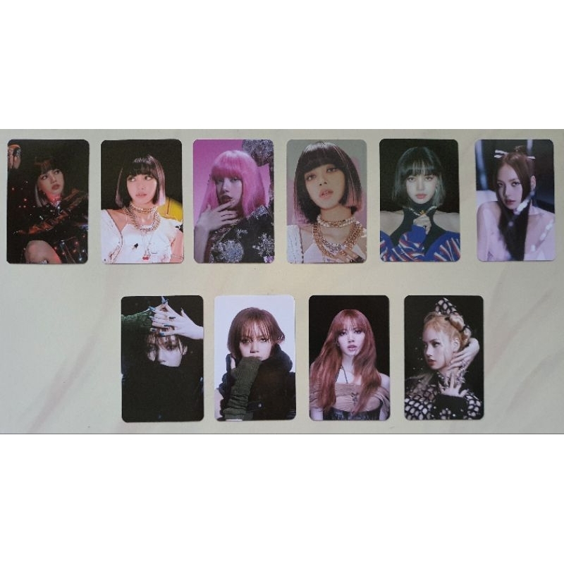 PC LISA BLACKPINK EXHIBITION 1 SET