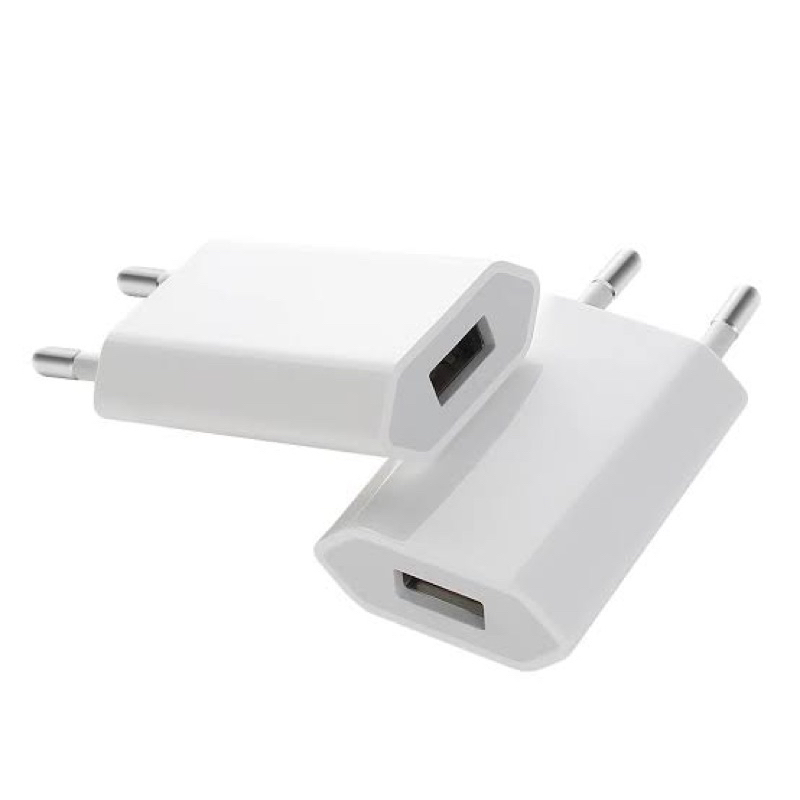 ADAPTOR CHARGER IPHON 6/7/8/X 5V 1A ORIGINAL BATOK CHARGER IPHON