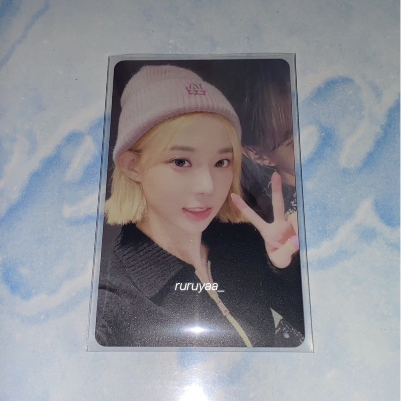 AESPA WINTER PHOTOCARD OFFICIAL LD KMS KMSTATION FANCALL 1 LUCKY DRAW VER A GIRLS ALBUM KARINA GISEL