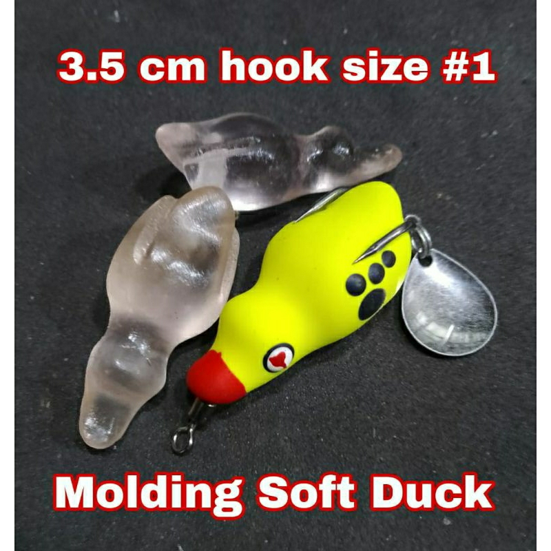 Molding soft frog soft duck soft bebek