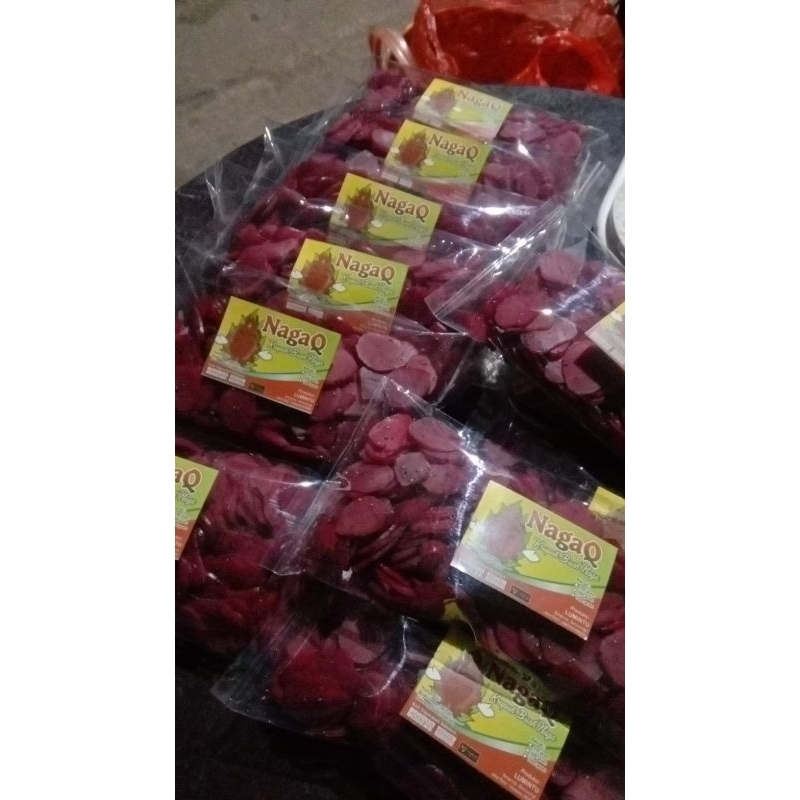 

krupuk buah naga