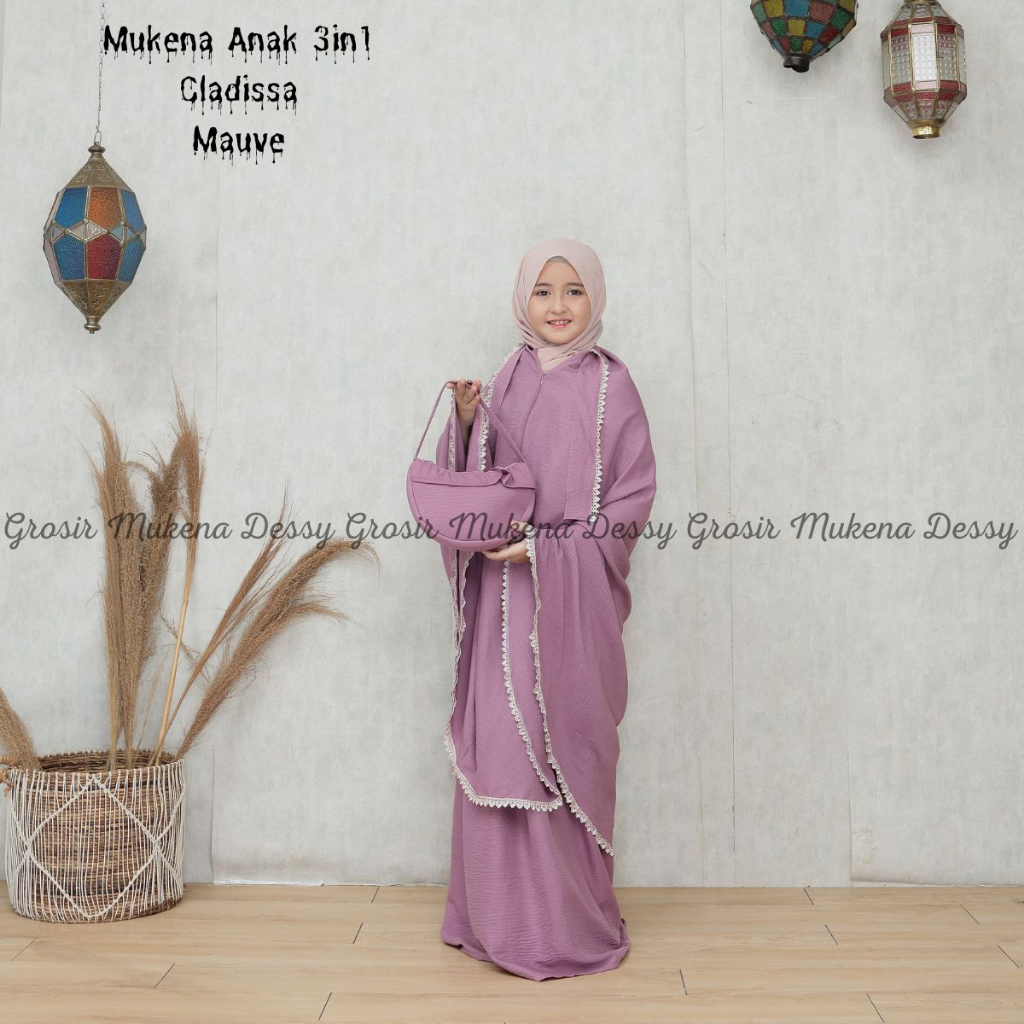 GMD - Mukena Anak 3in1 Cladissa