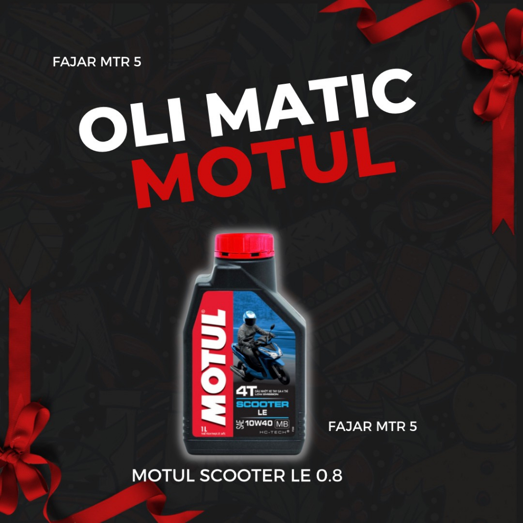 MOTUL MATIC SCOOTER LE 0.8 OLI MATIC MOTUL 0.8