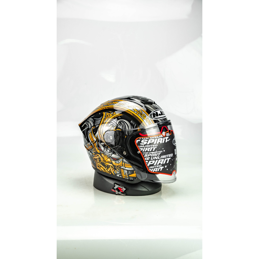 NJS KAIROZ SAMURAI HELM HALFFACE SNI