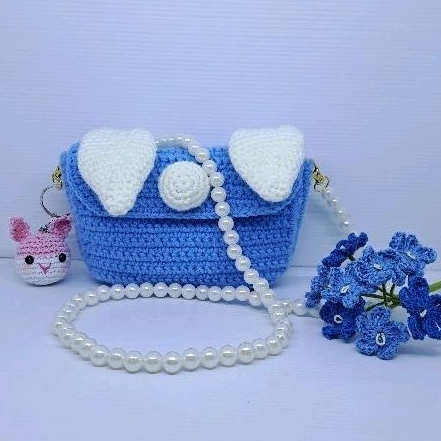 TAS RAJUT BUNNY ANAK || TAS RAJUT ANAK || TAS RAJUT MURAH