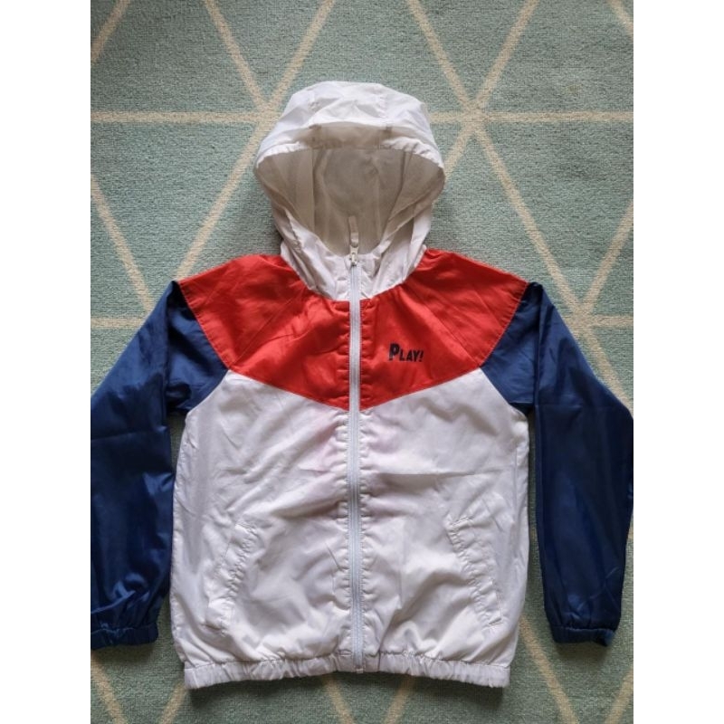 Jaket sport outdoor anak/remaja brand indigo bank original second