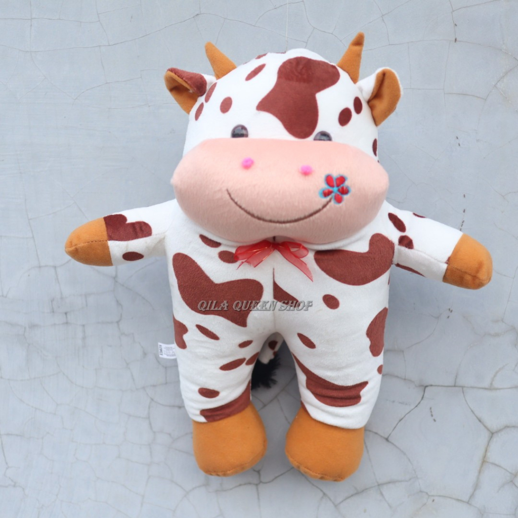 BONEKA SAPI BERDIRI L TERLARIS, MURAH BISA COD