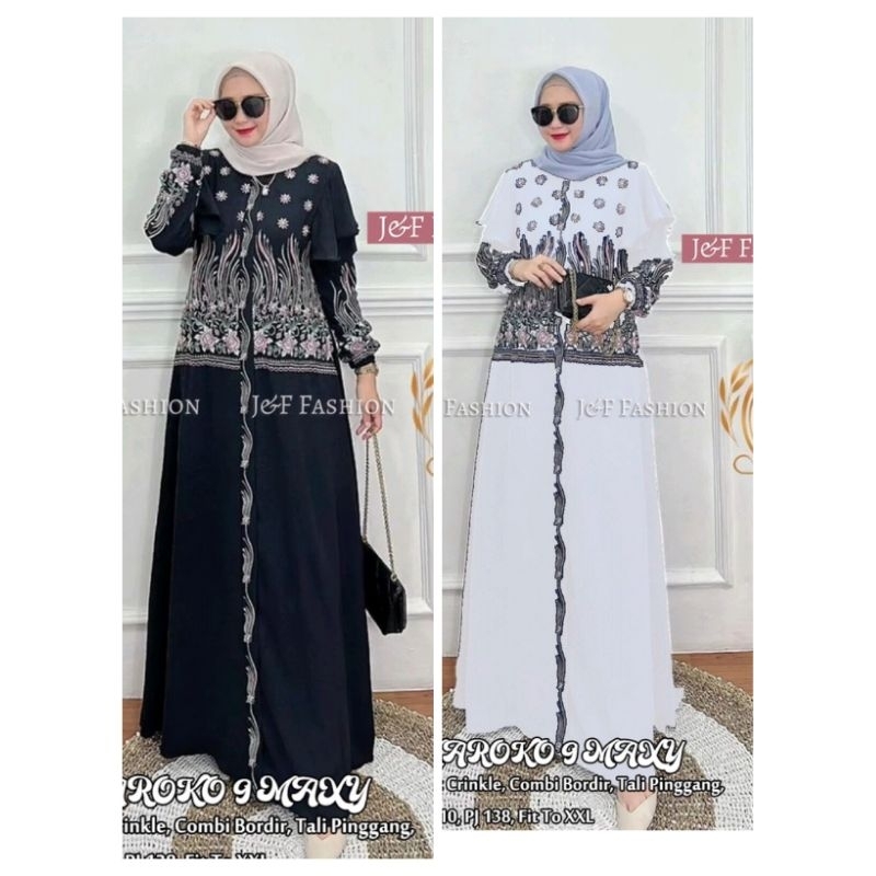 GAMIS CRINKLE BORDIR