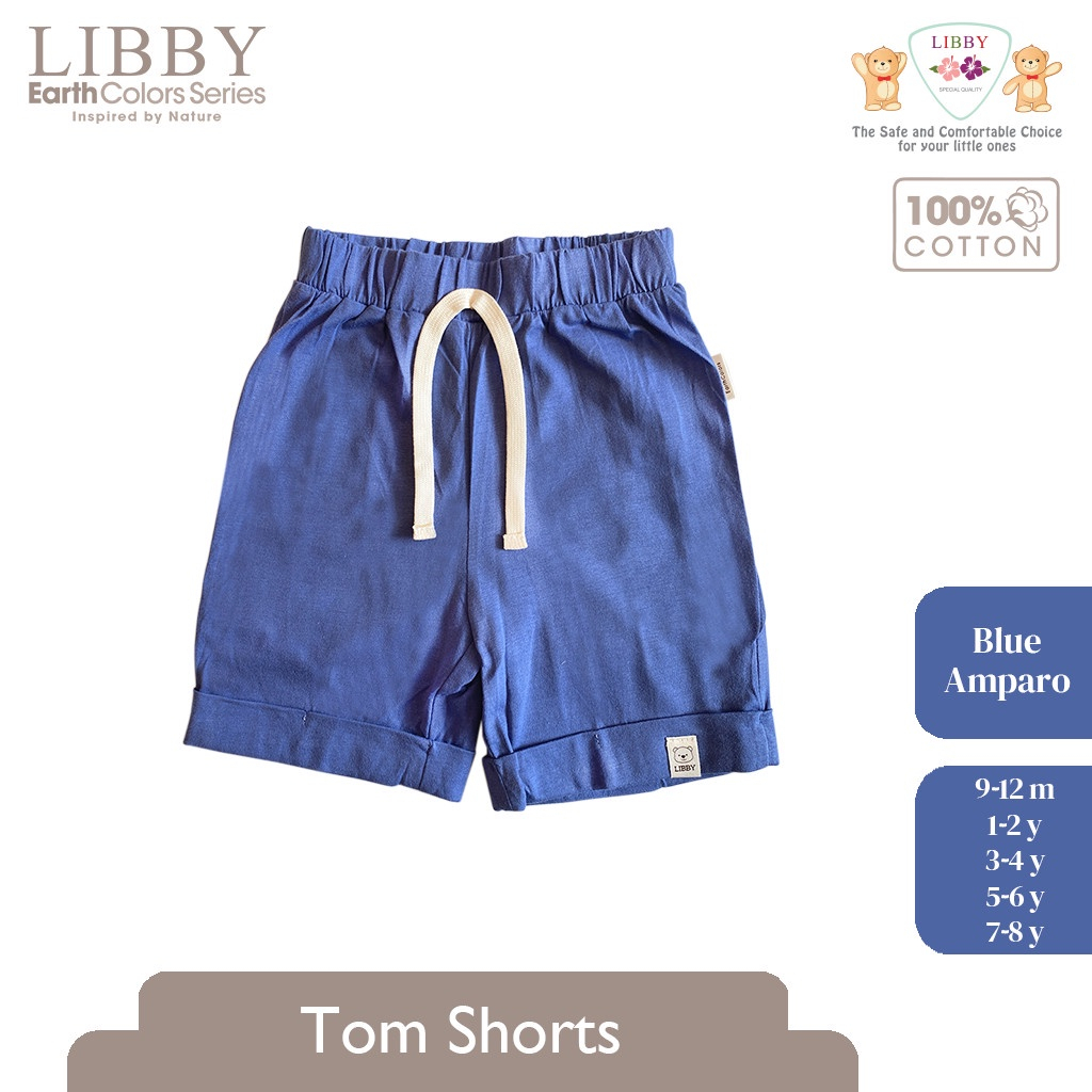 LIBBY Earth Colour Celana Tom Short Boy (1PCS /Pack) | Celana Anak