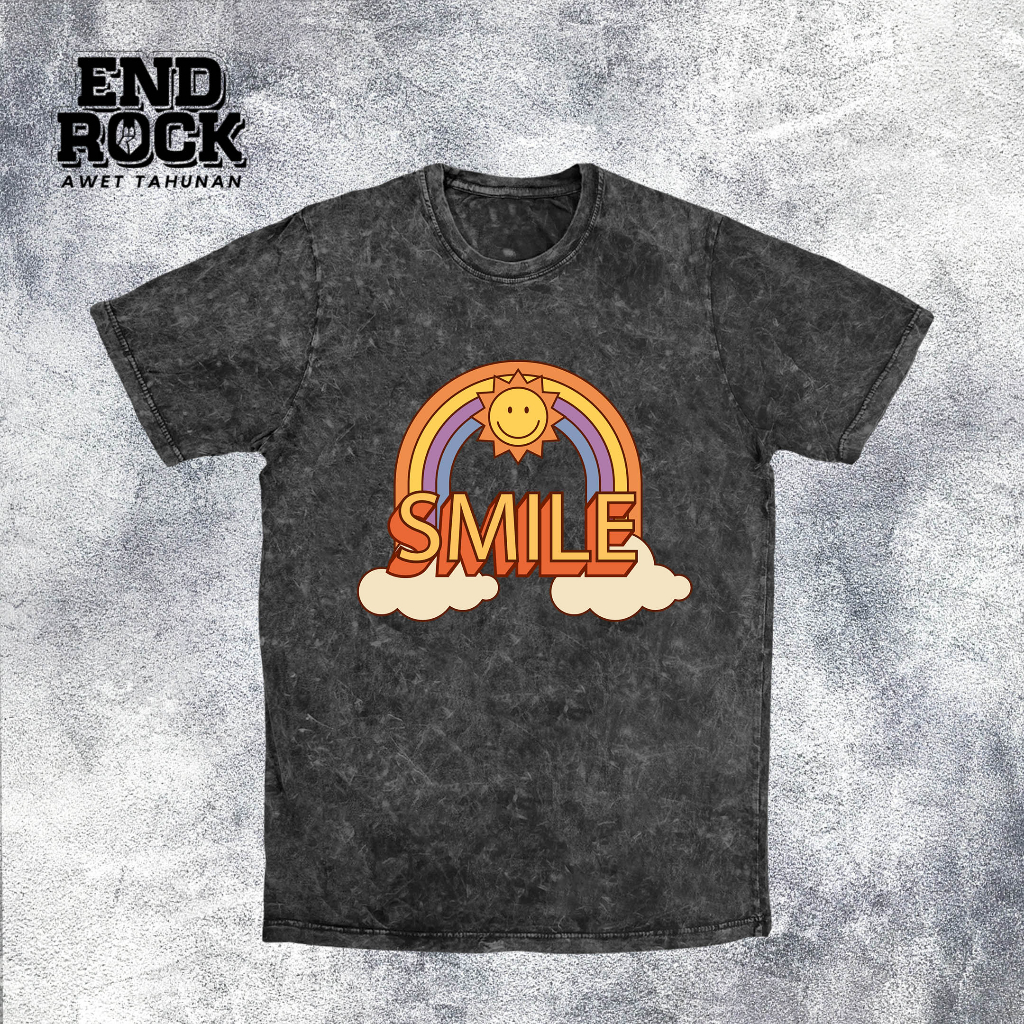 Kaos distro Original Endrock Tema Smile DTFS139