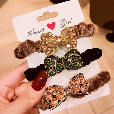 3SP | ART144 Karet Rambut Wanita Fashion Scrunchie Ikat Rambut Korea