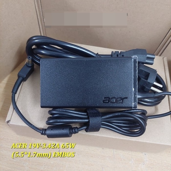 Adaptor Charger Laptop Acer Aspire 19v-3.42a Original Model New