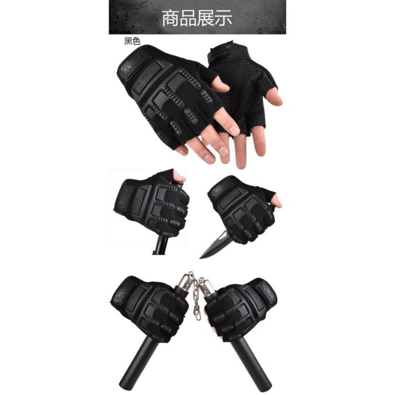 Sarung Tangan Motor Sepeda Globes Biker Finger Premium Protection