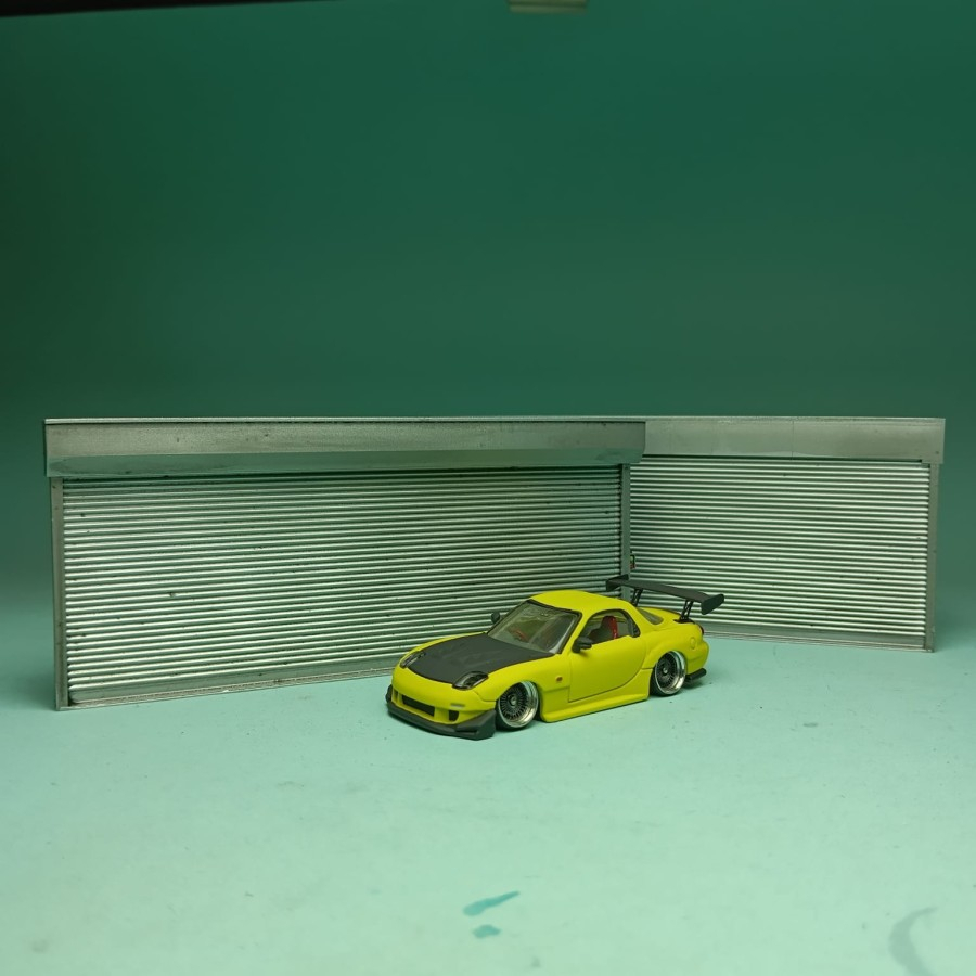 Double Face Rolling Door Folding Gate Bengkel Skala 1/64 by Slsty