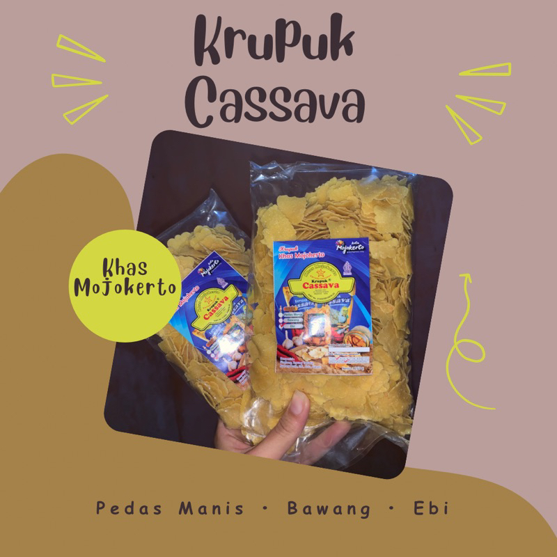 

Krupuk Cassava Khas Mojokerto