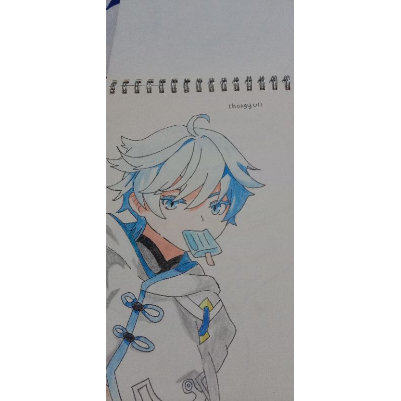 

sketsa [ chongyun❄️ ]