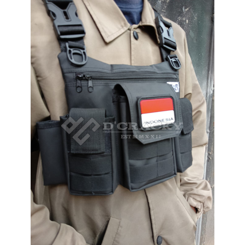 Tas Dada / Chest Bag Rig / Tas dada nyaman dipakai untuk aktivitas sehari hari