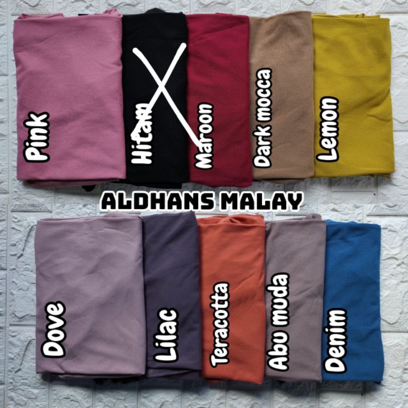 Malay B ori By adhans // Hijab Instan // Bergo Jersey