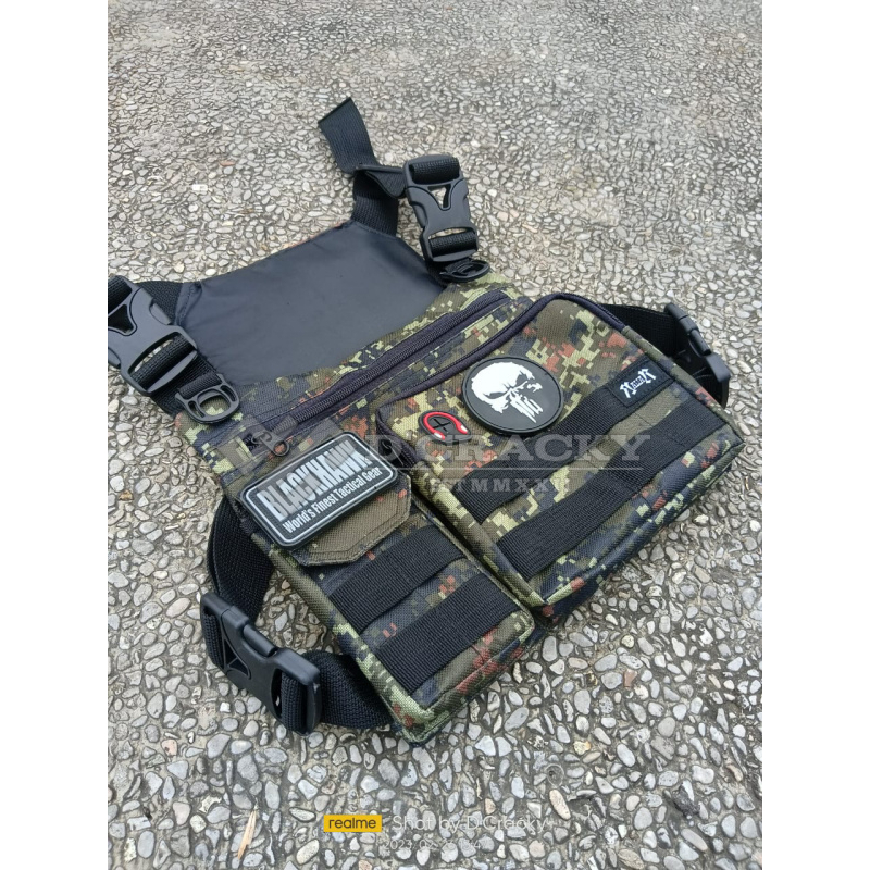 Tas Dada Tactical Loreng Terbaru | Tas Rompi Army | Tas Rompi Army / Loreng