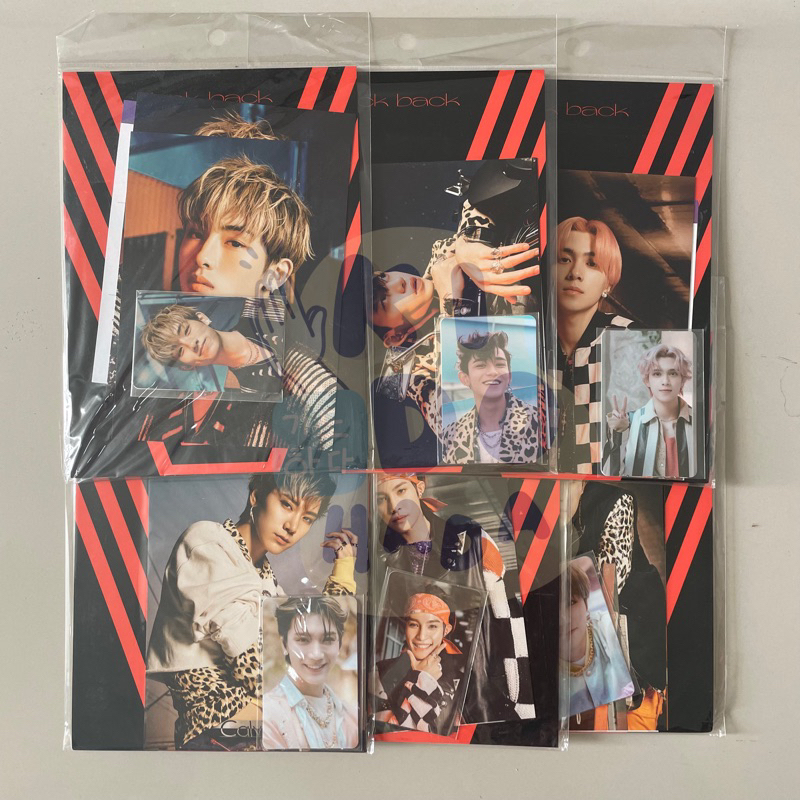 SALE‼️‼️ WAYV kick back kickback photoset photocard set winwin ten lucas kun yangyang hendery xiaoju