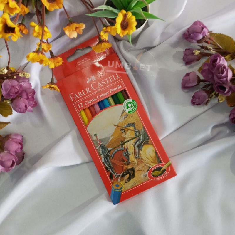 

Pensil Warna Faber Castell 12 Warna - Classic Colour Pencil