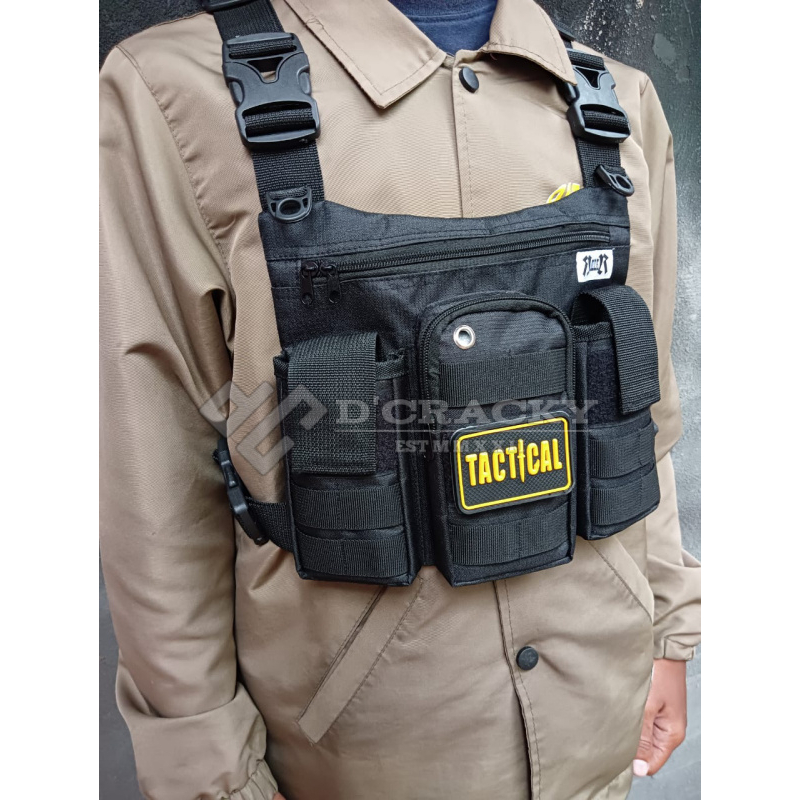 Tas Dada / Chest Bag Rig / Tas dada nyaman dipakai untuk aktivitas sehari hari