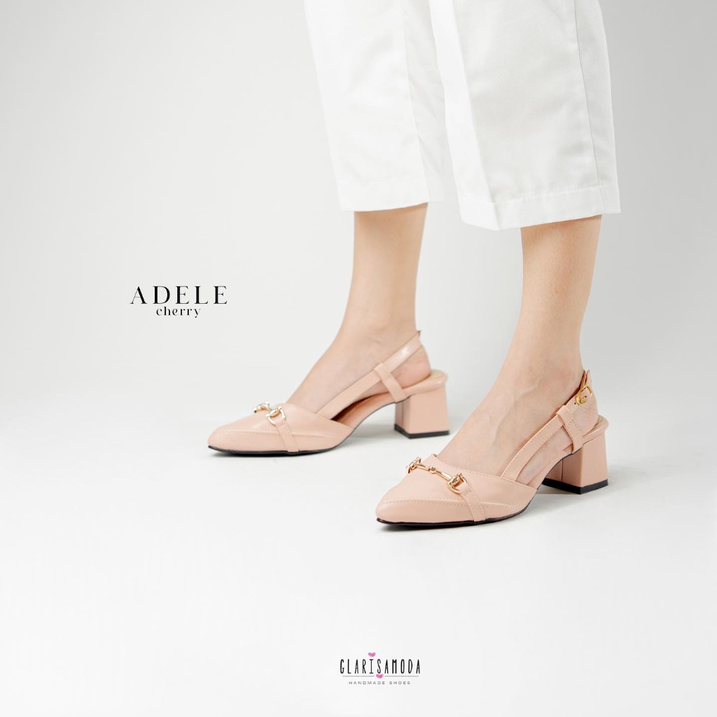 GLARISAMODA Adele heels 5cm / heels wanita / heels pesta / heels nyaman empuk / sepatu kerja sepatu wanita