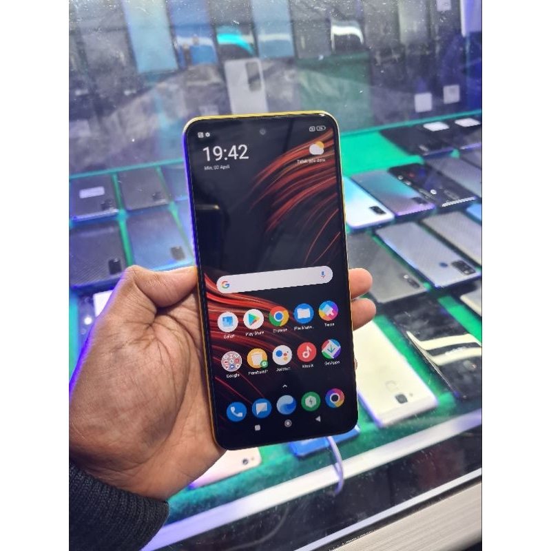 Handphone Hp Poco M3 Pro 5G 6/128 Second Seken Bekas Murah