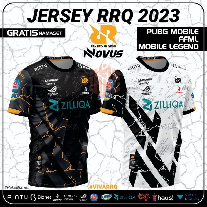 JERSEY RRQ TERBARU 2023 GRATIS NICKNAME | RRQ HOSHI | MOBILE LEGENDS | PUBG MOBILE |JERSEY GAMING