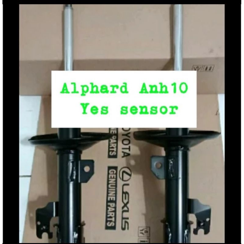 shockbreaker alphard anh 10 anh10 depan sensor