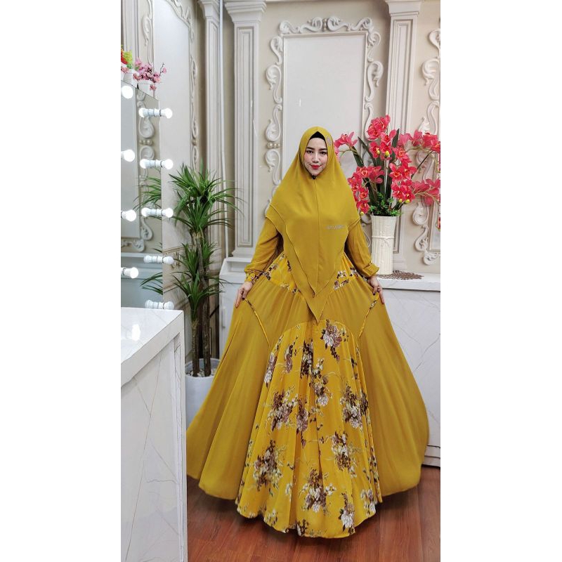 AYANA SYARI~GAMIS SET SYARI <BY ARSYA KAYlA~GAMIS SYARI CERUTY BABYDOL