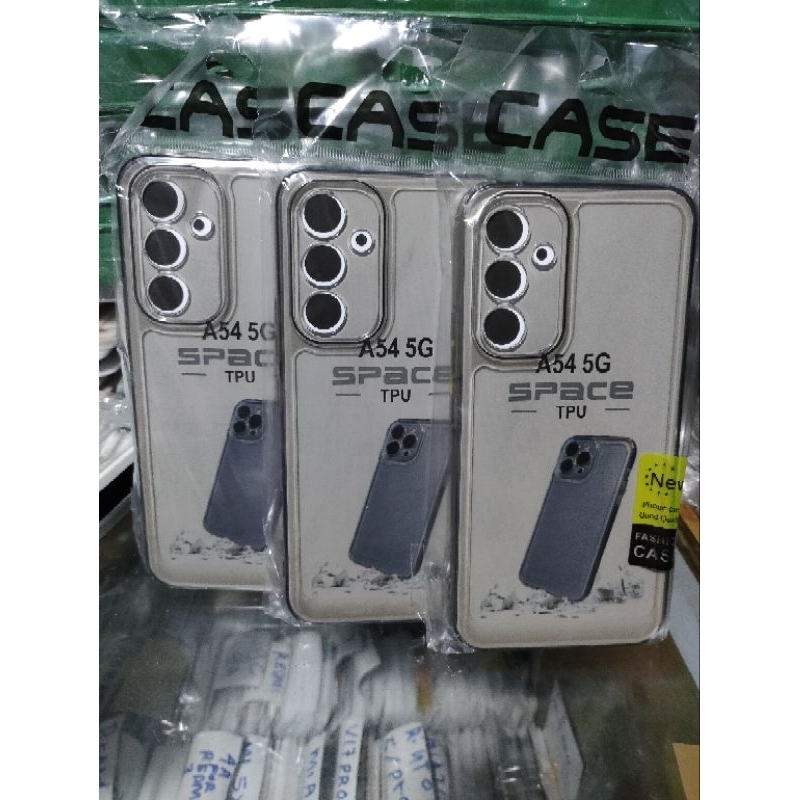 Softcase Samsung A54 5G Silikon Casing Case Bening Transparan Terasfaran Pelindung Pro Camera