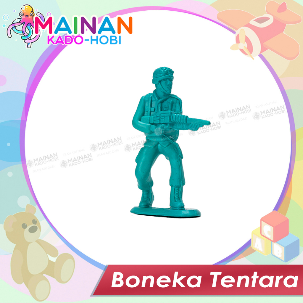 HOBI KOLEKSI MAINAN ANAK MINIATUR ACTION FIGURE SOLDIERS TENTARA