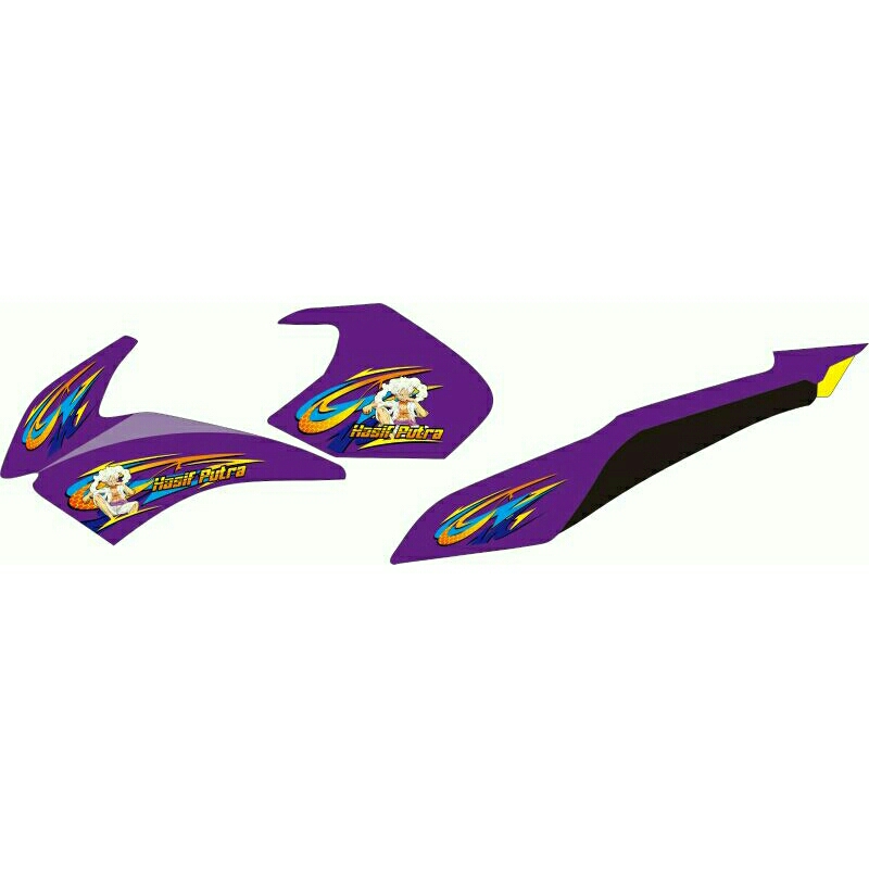 striping vijar siluman striping vixion siluman