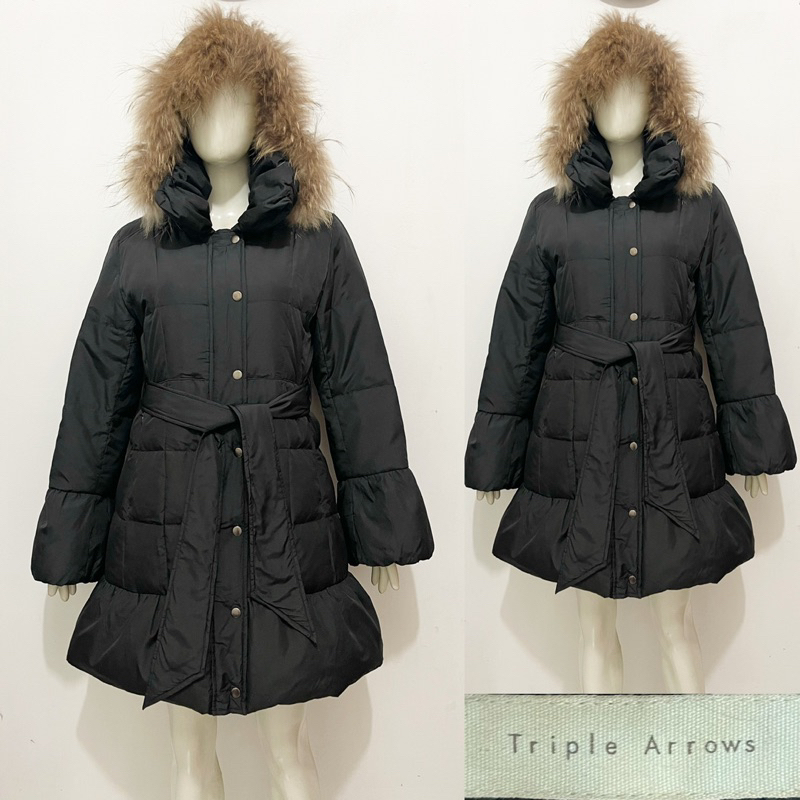 Triple Arrows long down coat / jacket jaket bulang