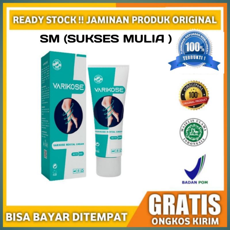 VARIKOSE ASLI ORIGINAL OBAT VARISES - OBAT URAT MENONJOL