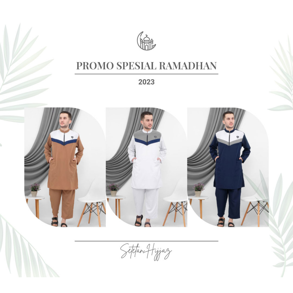 Gaffi Store - Setelan Baju Koko Pakistan Hijaz Original