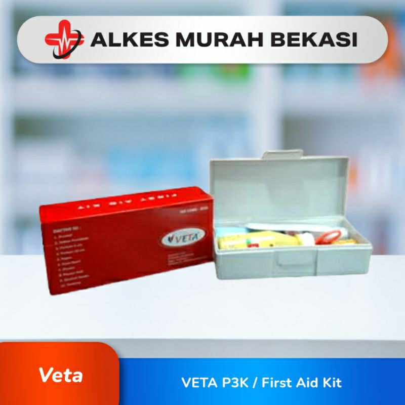 VETA Kotak p3k mobil / kotak p3k / first aid kit / p3k mobil / kotak p3k