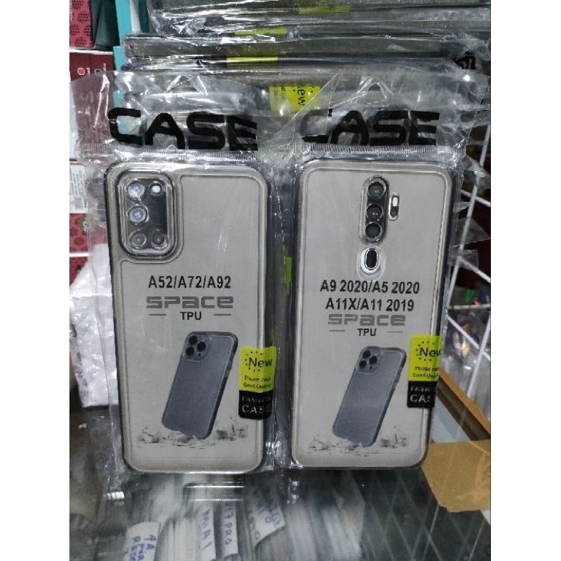 Softcase Oppo A15 A16 A54S A54 A55 A53 A32 A53S A33 A5S A12 F9 A7 A11K A1K A77S A57 A52 A92 A72 A74 A95 A5 2020 A9 2020 A96 F1S A59 Oppo Reno 6 Reno 5 Reno 8T 4G A1K A16 A54S A58 A78 4G A35 Silikon Casing Case Clear Hitam Transparan Pelindung Pro Camera