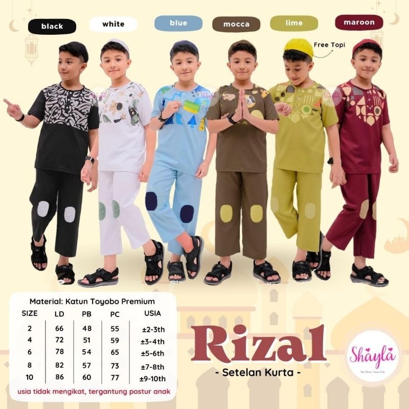 RIZAL SETELAN KURTA