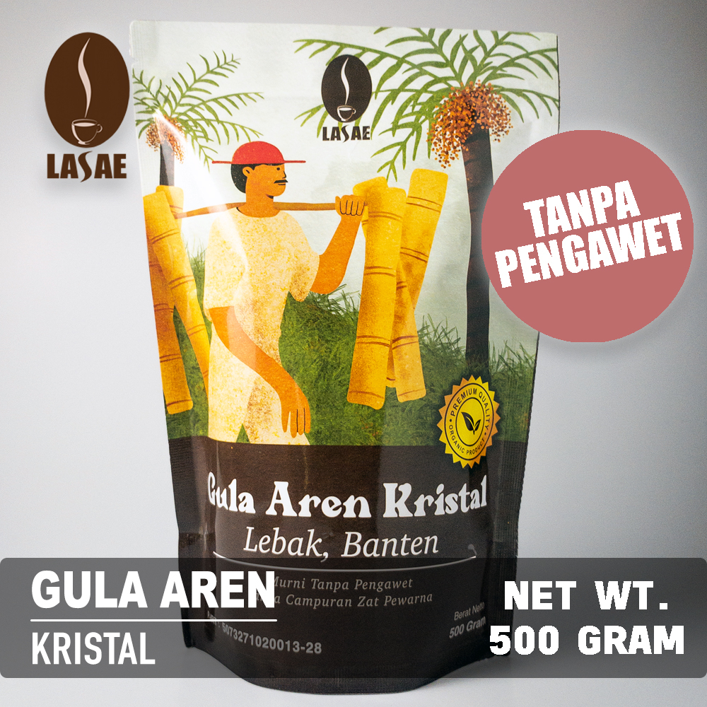 

Gula Aren Kristal Murni 500 Gram Tanpa Pengawet Tanpa Zat Pewarna