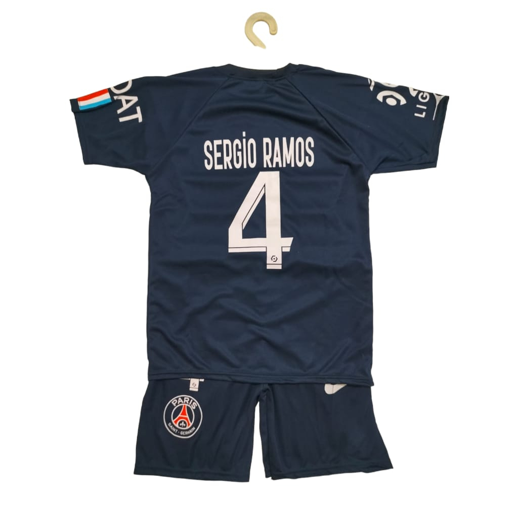 COD / SETELAN BAJU BOLA TERBARU 2023 KAOS ANAK LAKI LAKI TERMURAH PAKAIAN OLAHRAGA SEPAKBOLA KAOS FUTSAL SERGIO PSG CUSTOM NAMA FREE