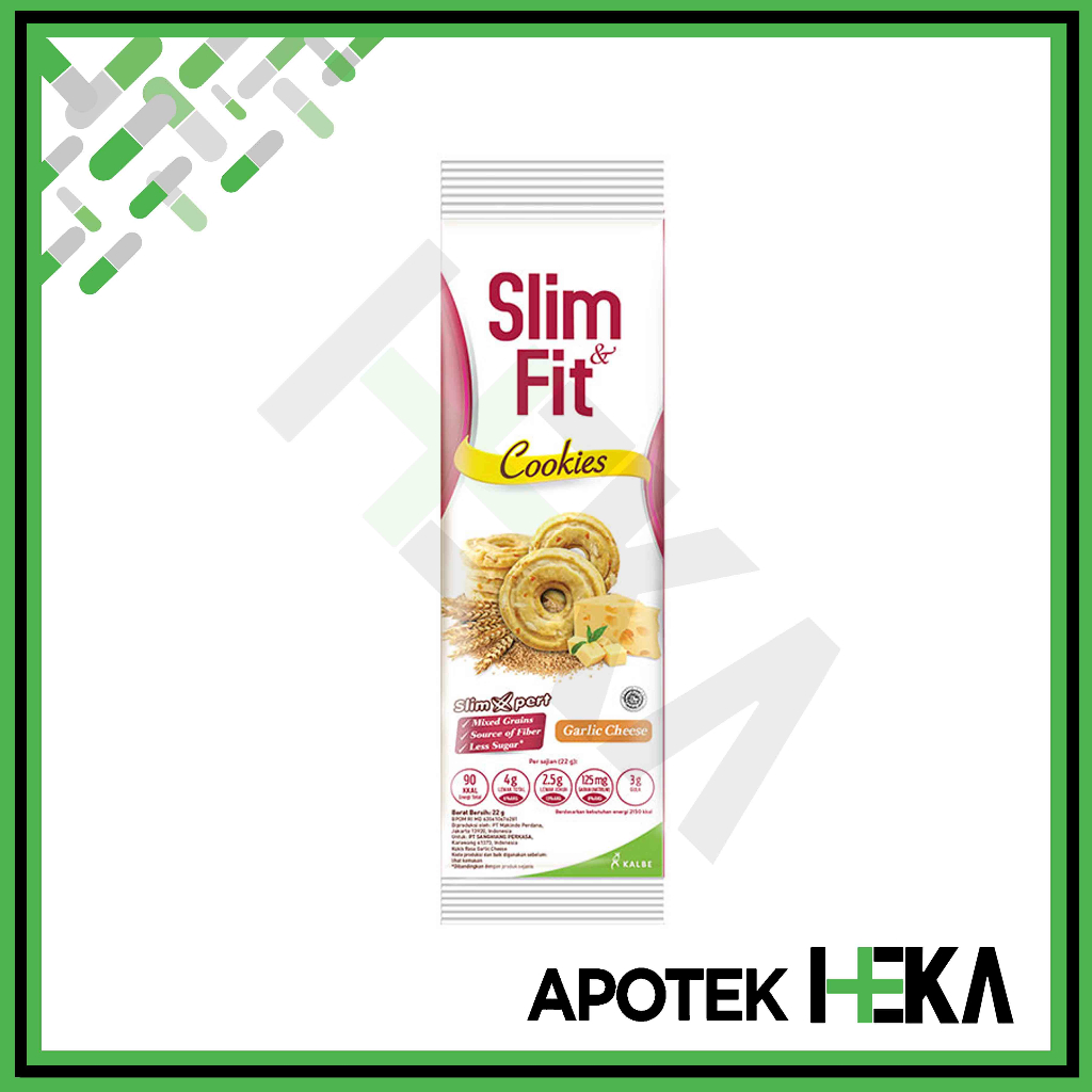 

Slim & Fit Cookies 22 g Satuan - Snack Diet Sehat