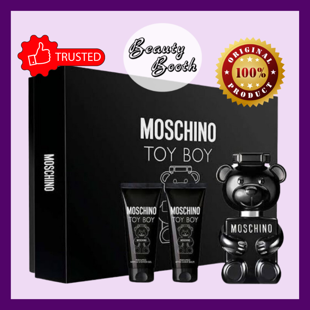 MOSCHINO Toy 2 Gifset Bubble Gum | Ty Boy Gifset | Moschino Gift Set Parfum