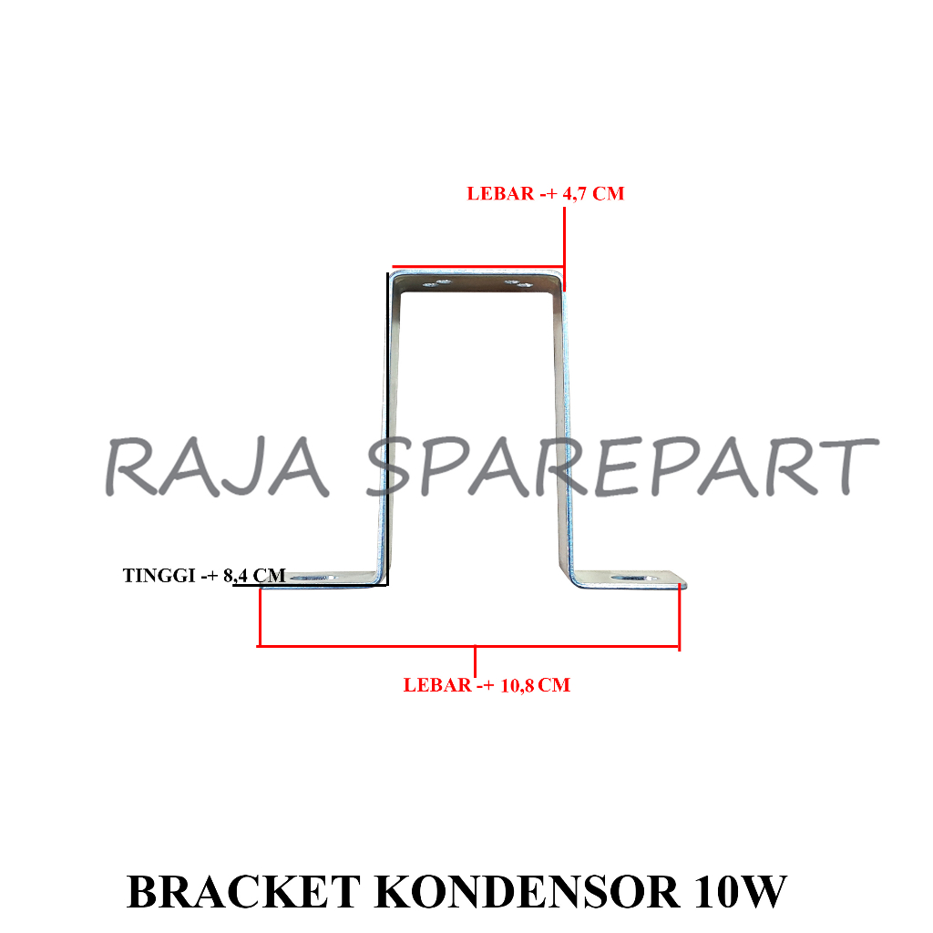 Bracket Motor Fan Alco / Dudukan Motor Fan Kondensor Kulkas 10Watt