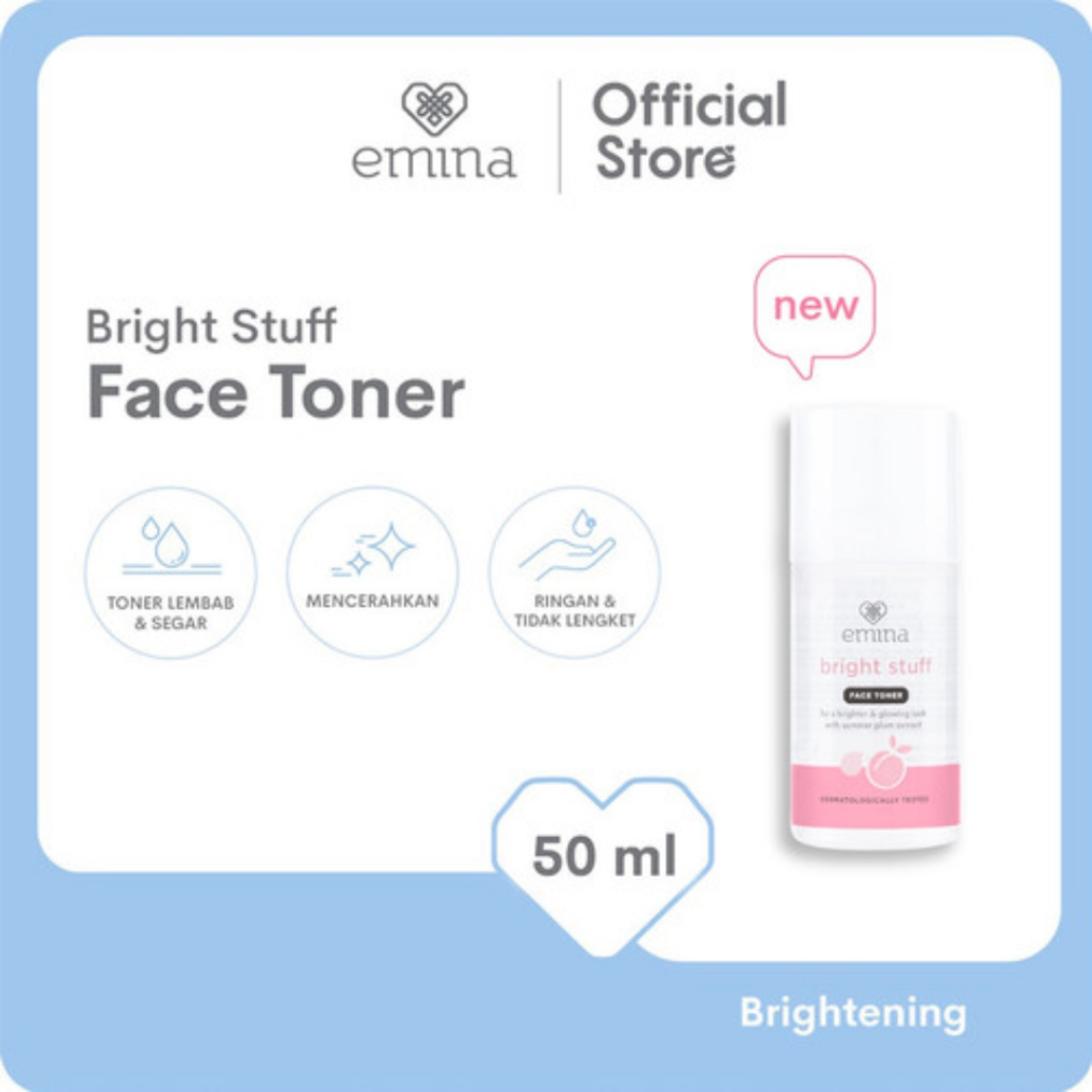 EMINA BRIGHT STUFF FACE TONER 50ML