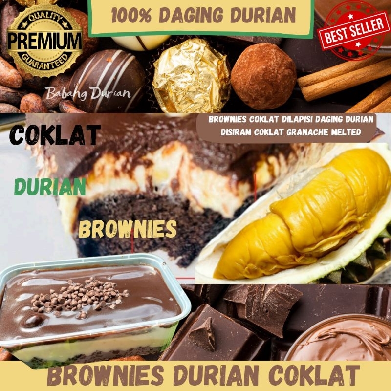 

BROWNIES DURIAN LUMER MELT PREMIUM/BROWNIES ALPUKAT LUMER