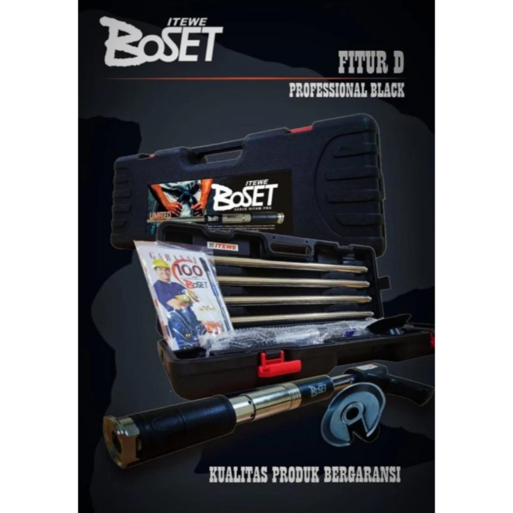 Ramset BoSET ITEWE paku tembak Profesional