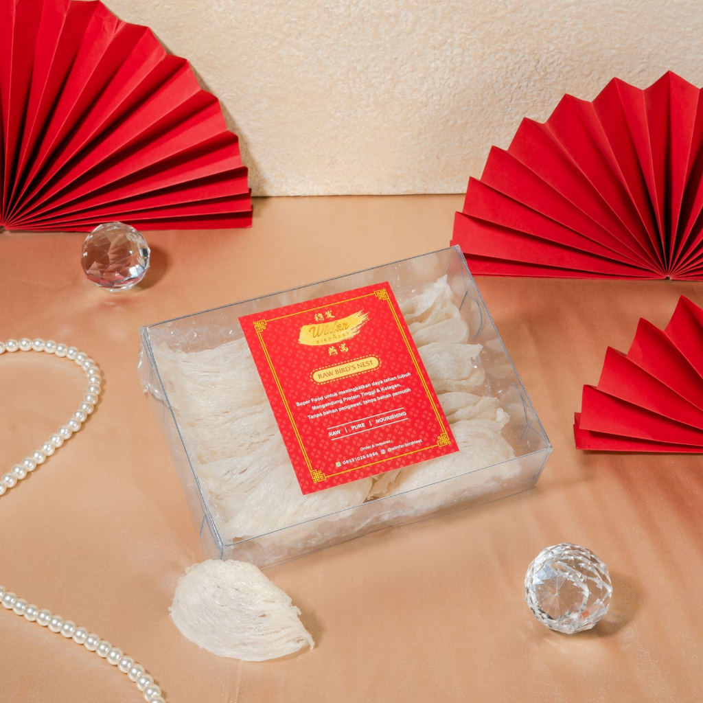 

Raw Birdnest WINFAR 100gr (patahan utuh)
