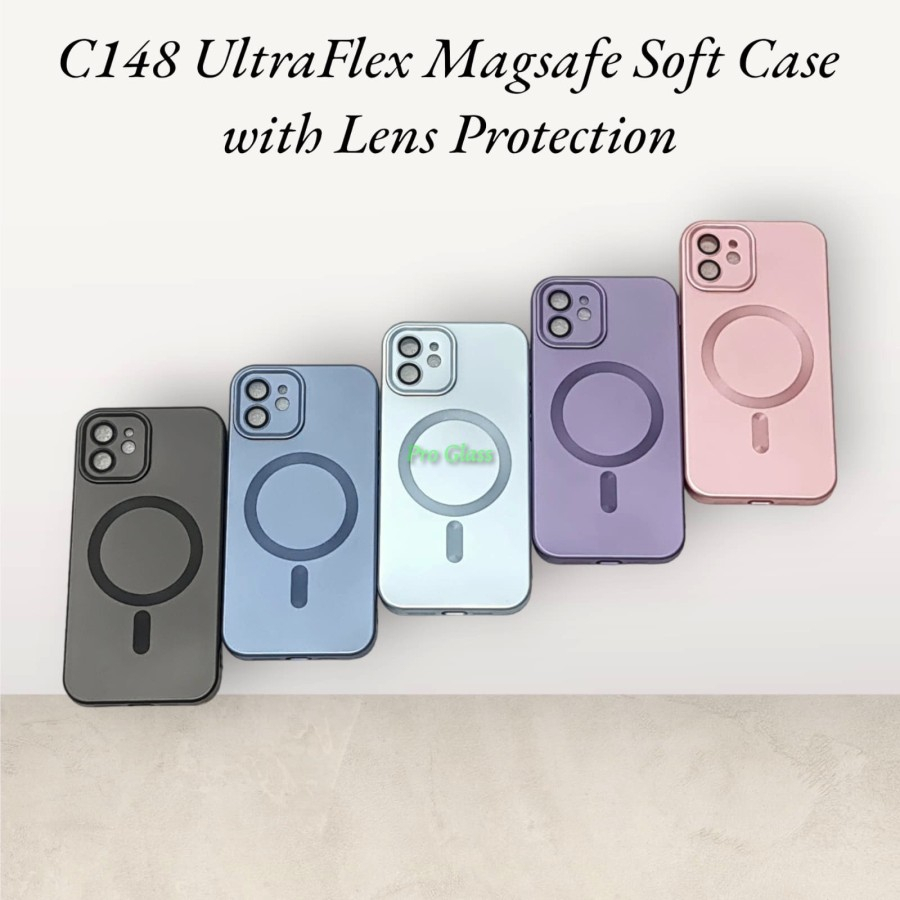 C148 Iphone 11 / 11 PRO / 11 PRO MAX / 12 / 12 PRO / 12 PRO MAX UltraFlex Magsafe Premium Soft Case